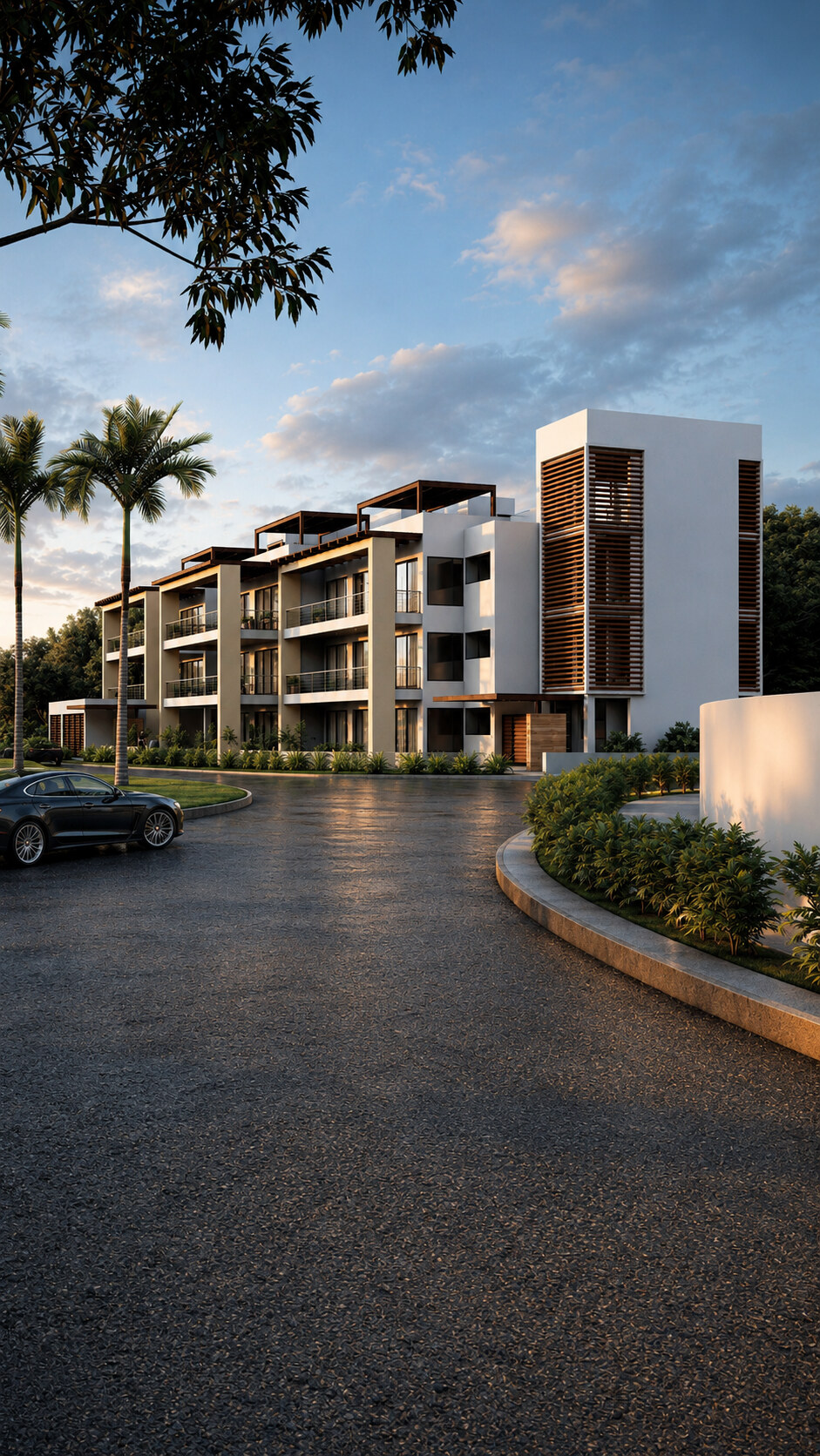 Acceso al conjunto MAREA CONDOS